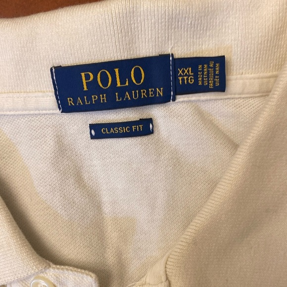 Ralph Lauren Polo Cream XXL NWOT - Picture 2 of 5